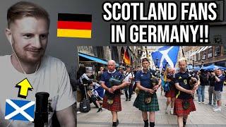 Reaction To Scotland Football Fans in Germany For EURO 2024