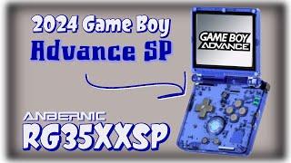 Game Boy SP in 2024? Anbernic RG35xxSP Retro Gaming Handheld