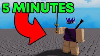 I Made an ENTIRE Roblox Game in *5 MINUTES*
