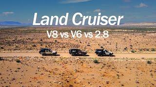 PART 2 The Definitive Off-Road Battle Toyota Land Cruiser V6 vs V8 vs 2.8L