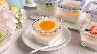 Fruit Jelly Snack Box  Agar-agar Recipes  水果果冻零食盒