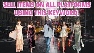 Use This Trending Keyword To Sell Thrifted Clothes On ALL Platforms A Full Breakdown With Examples