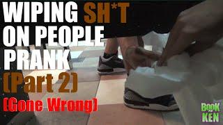 Wiping Sh*t On People Prank Part 2 - Bathroom Pranks Gone Wrong