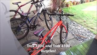 Trek 3700 and Trek 4100 Mountain Bikes