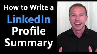 How to Write a LinkedIn Profile Summary  LinkedIn Profile Tips for Job Seekers