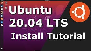 Ubuntu 20.04 LTS Linux Install Tutorial  Desktop  Linux Beginners