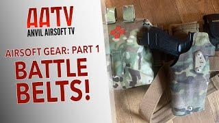 Airsoft Battle Belts  Airsoft Gear Part 1  EP109