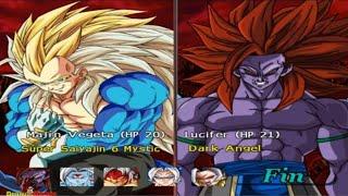 TEAM MAJIN VEGETA SSJ6 MYSTIC VS TEAM LUCIFER DARK ANGEL  𝐃𝐑𝐀𝐆𝐎𝐍 𝐁𝐀𝐋𝐋 𝐙 𝐁𝐔𝐃𝐎𝐊𝐀𝐈 𝐓𝐄𝐍𝐊𝐀𝐈𝐂𝐇𝐈 𝟑