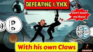 Defeating Lynx With His Own Claws  Shadow Fight 2