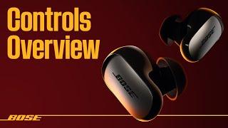 Bose QuietComfort Ultra Earbuds – Controls Overview