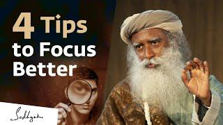 How To Improve Your Focus & Unleash Your Intelligence  Sadhguru