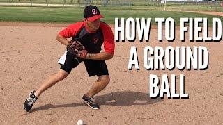 How to Field a Ground Ball  Baseball Fielding Tips