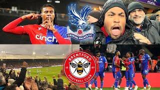 CRYSTAL PALACE 3-1 BRENTFORD VLOG 2324 *OLISE SHINES AS WE END 2023 POSITIVE*