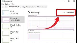 16GB Ram Installed Only 8GB Usable on Windows 10 How Can Solve It