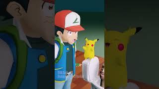 Pikachu & Ash Ketchum 2 ft. Skibidi Toilet Whos that Pokémon? 36 #pokemon #memes