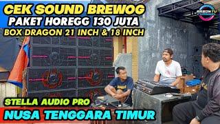 Brewog Cek Sound Box Dragon 21 Inch & 18 Inch Kirim Ke Sumba NTT