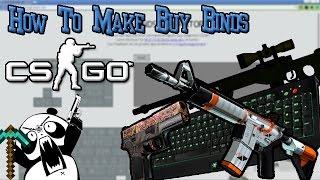 How To Make Buy Binds in CS GO To Buy WeaponsEquipment Faster Tutorial