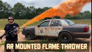 AR Mounted Flame Thrower