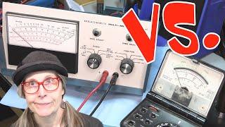 Heathkit Analog Multi-Meter vs. Radio Shack