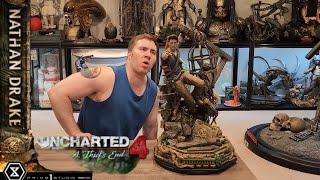 Prime 1 Uncharted 4 Nathan Drake 14 Statue UnboxingReview