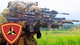 USMC 3rd Marine Division. Intensive combat training at Camp Fuji Japan.