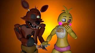 Fnaf Foxy x Toy Chica request Speed PosterSFM