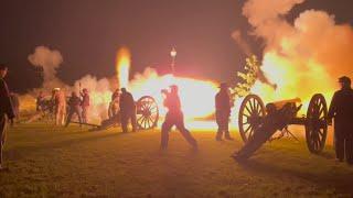 Fireworks & Thunder of Civil War Cannon
