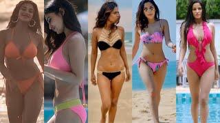 Bollywood actress bikini hot compilation  indian actress bikini compilation  Bikini feast part 8