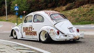 Modified VW Beetle Compilation  accelerations sounds scrapes