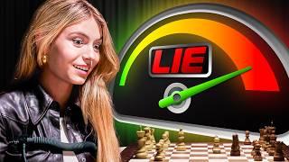 What Does Anna Cramling REALLY THINK of Andrea Botez?  LIE DETECTOR CHESS