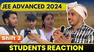 Students Shocking Reaction  JEE Advanced 2024  2nd Shift Hard था  #jeeadvanced2024  #jeemain