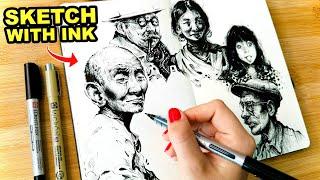 5 INK Tips to Improve Your Pen Drawings
