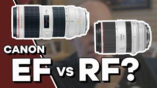 Canon lenses  EF vs RF - Which canon lens should you buy?