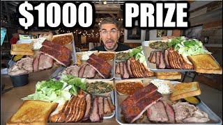 A RESTAURANT BET $1000 I FAIL TO BEAT THE RECORD “NEARLY IMPOSSIBLE” TEXAS BBQ CHALLENGE