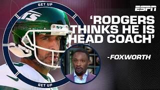 Aaron Rodgers feels like hes the HEAD COACH - Foxworth on Jets outlook after loss   Get Up