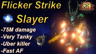 3.22 70M Damage Flicker Strike All content - Path of Exile Best Build