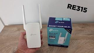 TP-LINK RE315 Mesh WiFi Extender REVIEW and Unboxing