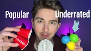 Most Popular vs Most Underrated ASMR Triggers