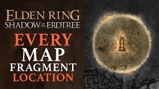Elden Ring DLC Shadow of the Erdtree - All Map Fragment Locations