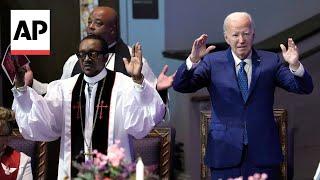Biden asks Black congregants in Philadelphia to stick with him