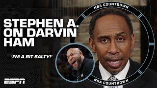 Stephen A. is a bit salty about Darvin Ham getting fired by the Lakers  NBA Countdown
