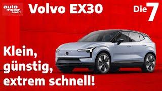 Volvo EX30 Klein günstig extrem schnell I auto motor und sport