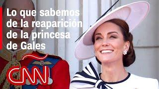 Kate la princesa de Gales reaparece en público ¿cómo es su tratamiento contra el cáncer?