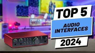 Top 5 BEST Audio Interfaces in 2024