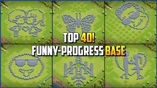 TOP 40 Town Hall 12 TH12 FUNNYPROGRESSTROLL Base Design 2023  Clash of Clans