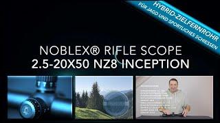 NOBLEX NZ8 - Hybridzielfernrohr für Jagd und sportliches Schießen DE