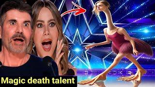 Sacred Riana Magician Fan Made SCARES The Judges with INVISIBLE Magic Britains Got Talent 2024