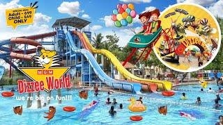 MGM Dizzee World Amusement Park  Theme Park Chennai  Full Tour THRILL & FUN Rides MGM.