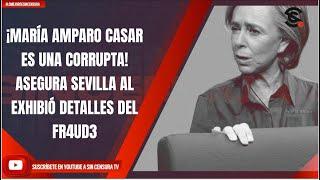 ¡MARÍA AMPARO CASAR ES UNA CORRUPTA ASEGURA SEVILLA AL EXHIBIÓ DETALLES DEL FR4UD3