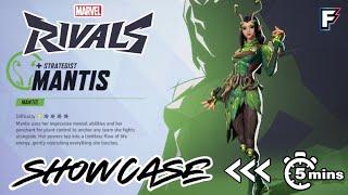 MARVEL RIVALS CLOSED ALPHA EXCLUSIVE CHARACTER SHOWCASE MANTIS